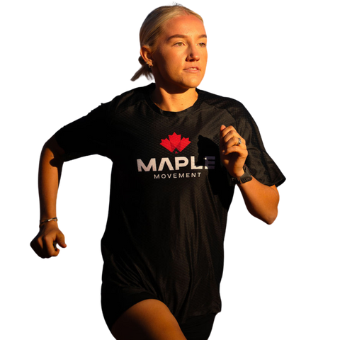 Maple Movement Run Tee — Unisex