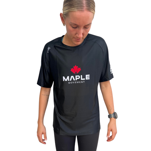 Maple Movement Run Tee — Unisex