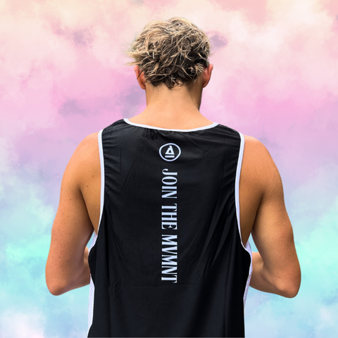 Run Singlet - Black - Unisex