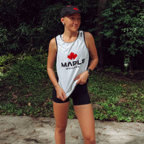Run Singlet - White - Unisex