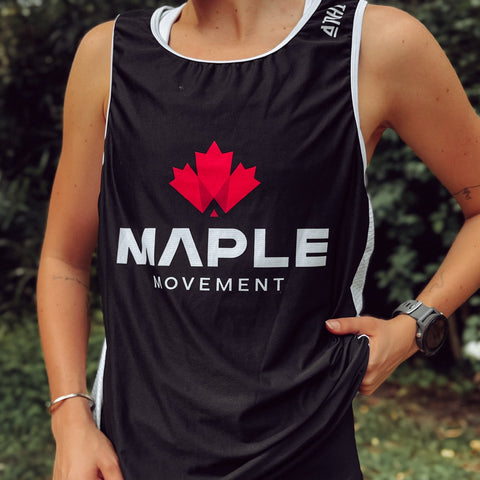 Run Singlet - Black - Unisex
