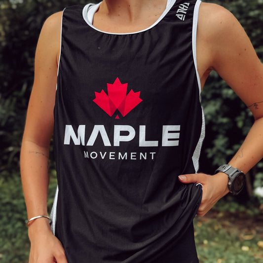 Run Singlet - Black - Unisex