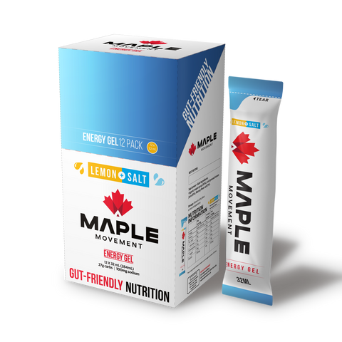 Sap Lemon + Salt 12 pack box with sachet, right view