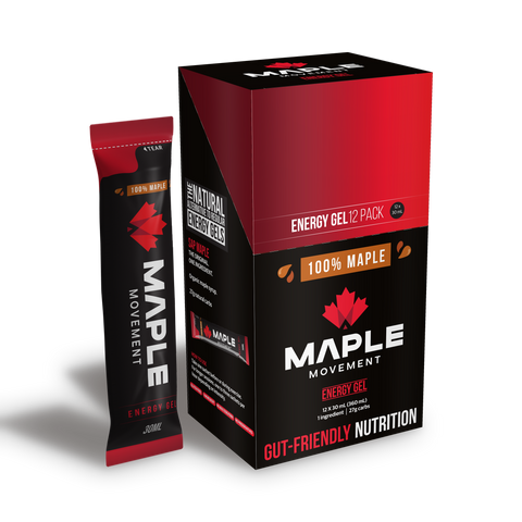 Sap Maple 12 pack box with sachet, left view
