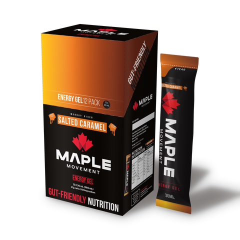 Sap Salted Caramel 12 pack box with sachet, right view